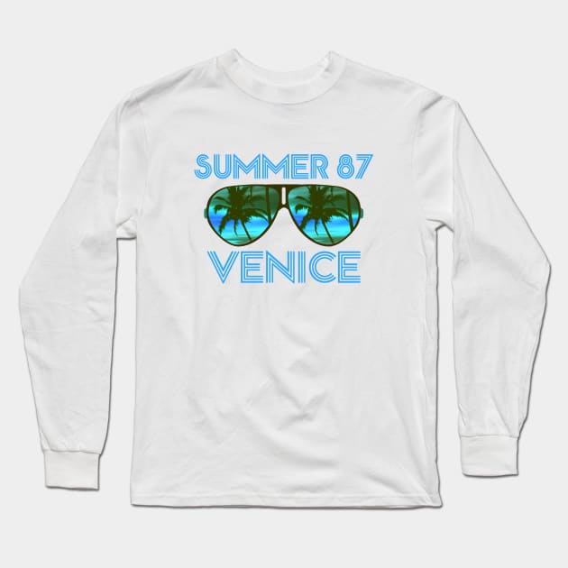 Summer 87 Venice Long Sleeve T-Shirt by wamtees